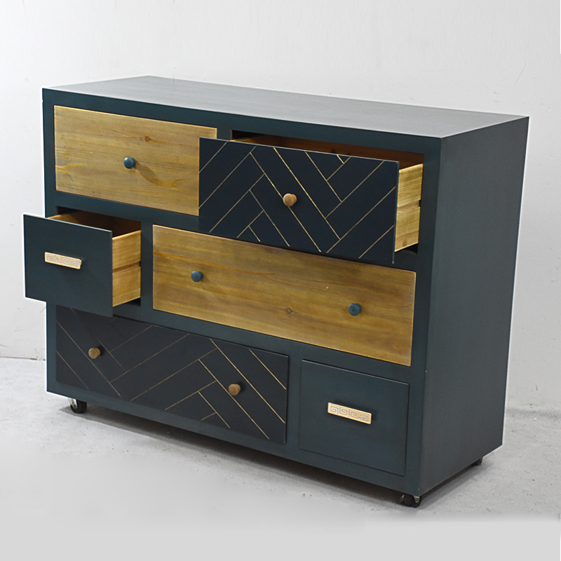  Europe Style Unique Antique Solid Wood Furniture Chest Of Drawers
