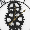Roman Gear Decorative Wall Clock Bronze/Black 