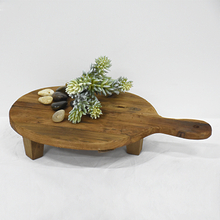 Rustic Cheese Board Decoratiive Flower Stand 