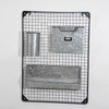 distressed Metal Organizer Wall Decor With 3 Compartments