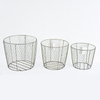 antique farmhouse metal Wire egg basket wholesale