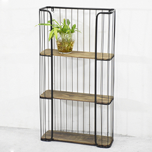 Classic Industrial Furniture Look 4 Shelf Bookcase