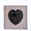 Vintage Farmhouse French Heart Hoome Goods Decorative Mirrors Wholesale