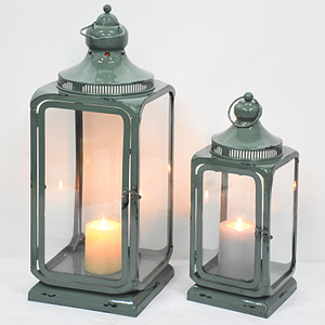 Exquisite Antique Metal Decorative Lantern for Candle