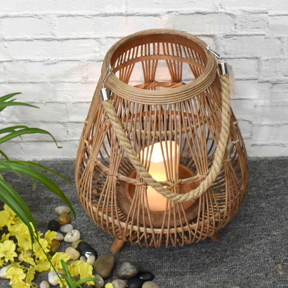 Luckyiwnd Hot Selling House Decoration Bamboo Lantern, Chinese Import Bamboo Arts & Crafts Candle Lantern For Wedding Decor