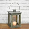 Luckywind Small Wooden Vintage Lantern Indoor Or Outdoor Decorative Lantern with Rustic Lantern Design 