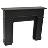 Luckywind Custom Design High Quality Indoor Used Freestanding Gas Black Wood Fireplace 